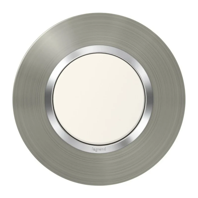 Plaque de finition ronde 1 poste - Dooxie - Legrand
