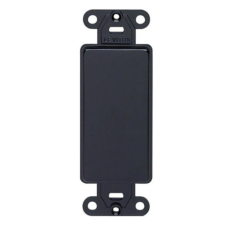 Obturateur simple Decora, noir