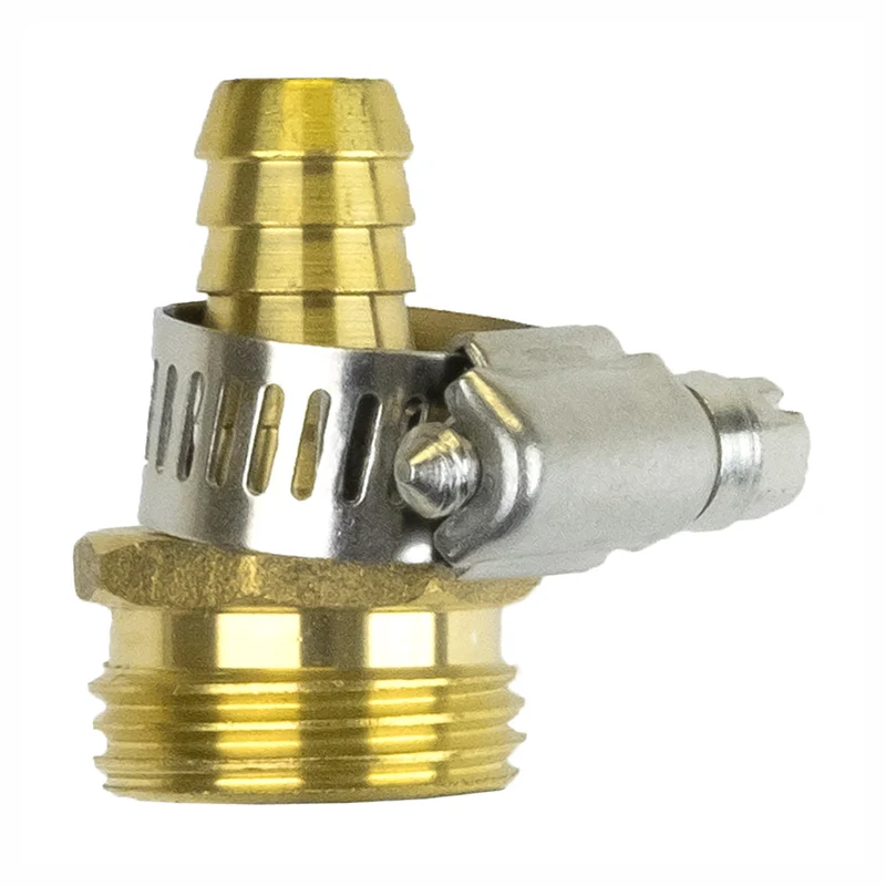 Raccord mâle en laiton pour boyau d'arrosage, 1/2 ''