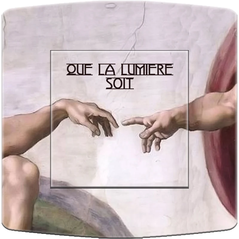 Interrupteur décoré que la lumière soit