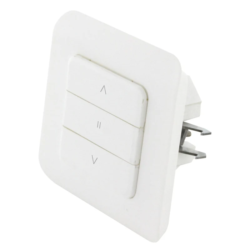 Interrupteur connecté volets roulants REV SHUTTER - 2x600W - Blanc - DiO