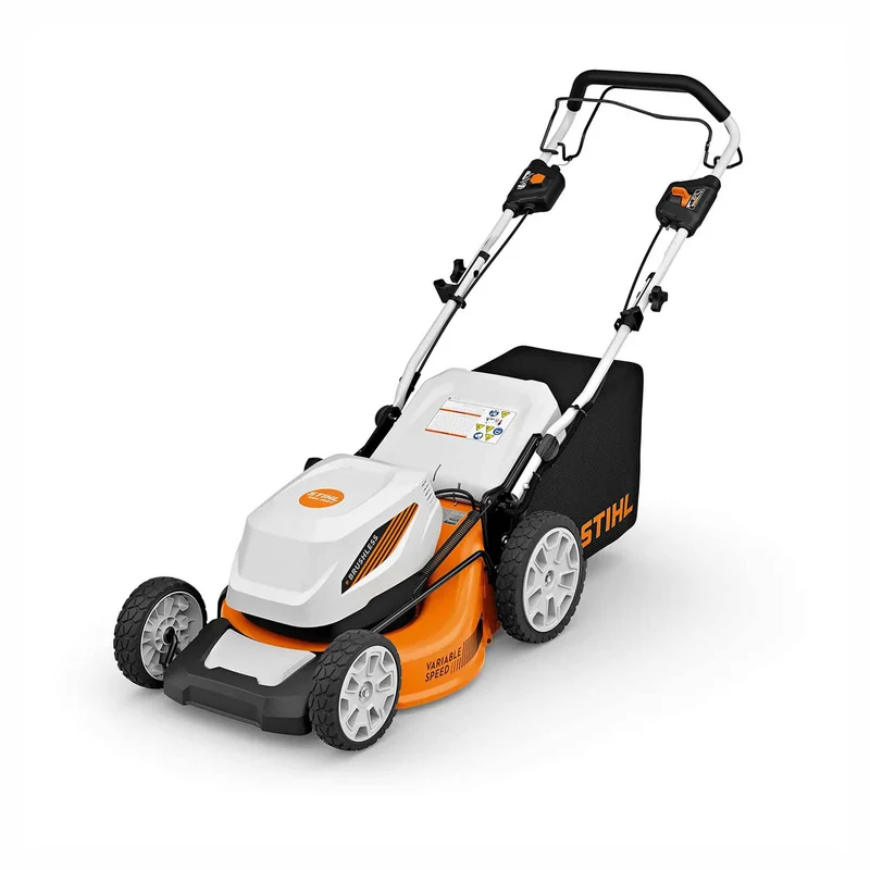 Ensemble d'une tondeuse à gazon sans-fil autotractée RMA 348V avec batterie AK 30 S et chargeur AL 101, 18"