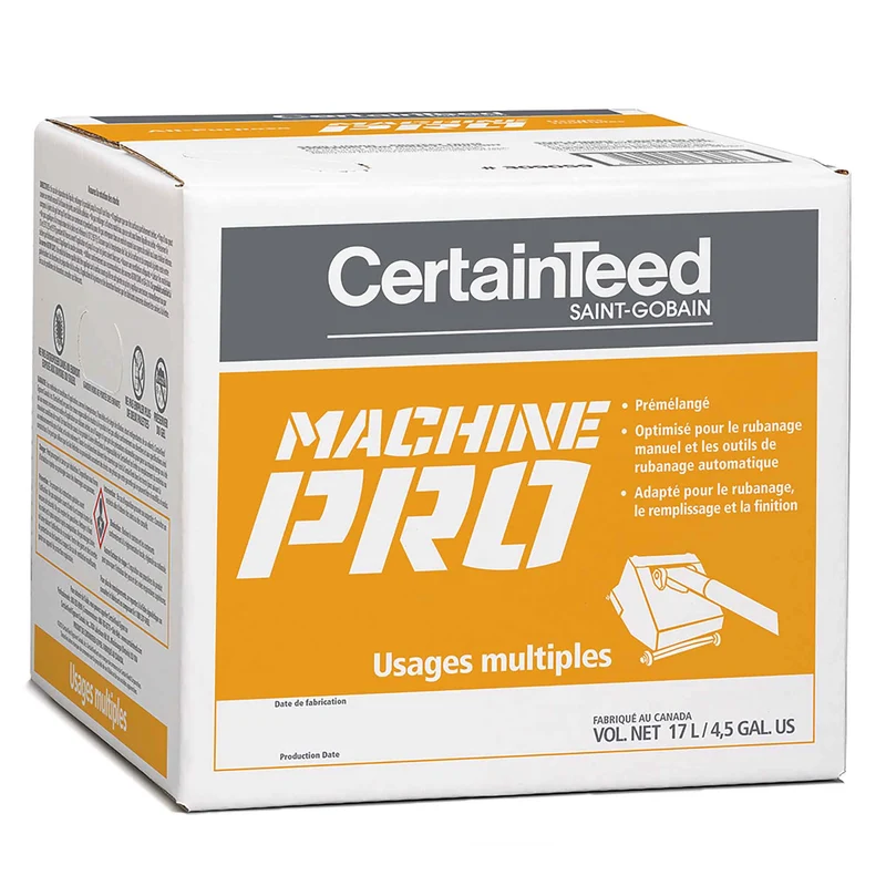 Composé à joints prémélangé à usages multiples Machine Pro, 17 L