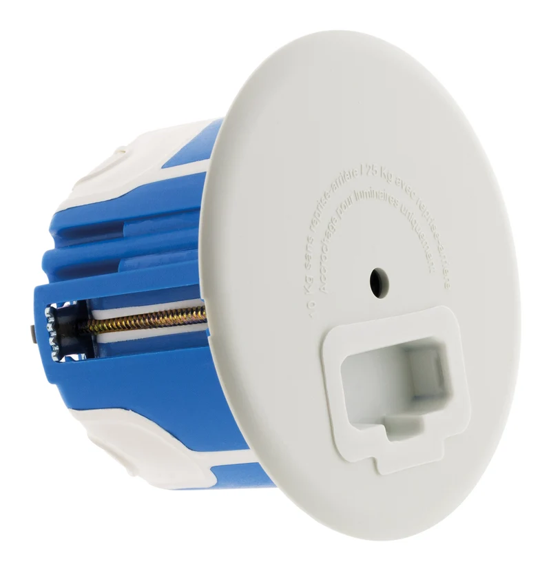 Boîte cloison DCL Multi matériaux No Air Ø67x50mm - Bleu - Zenitech
