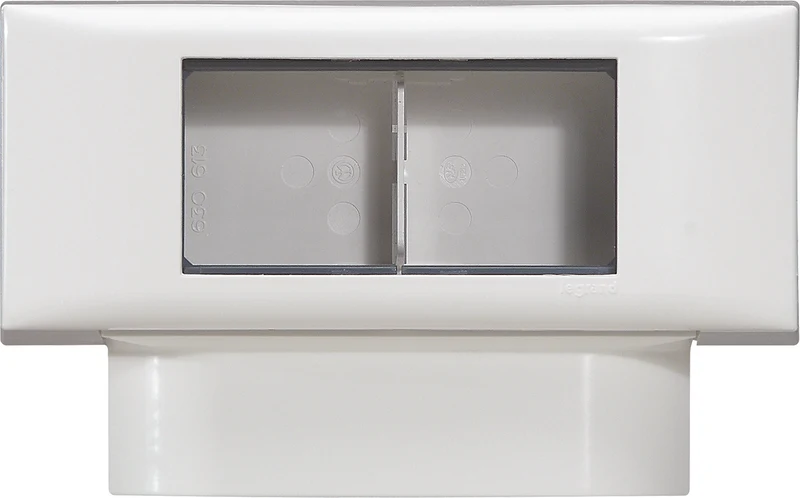 Cadre double pour appareillage Mosaic - moulures 16mm - Legrand
