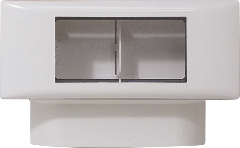 Cadre double pour appareillage Mosaic - moulures 12,5mm - Legrand