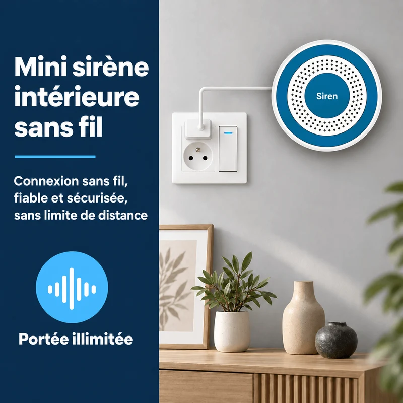 Sirène Intérieure 90 dB