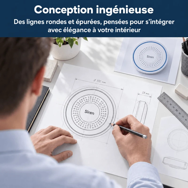 Sirène Intérieure 90 dB