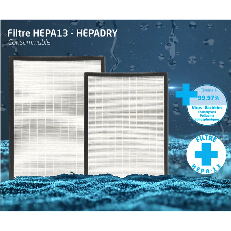 Cartouche filtre HEPA13 déshumidificateur BRI629037 - Britec