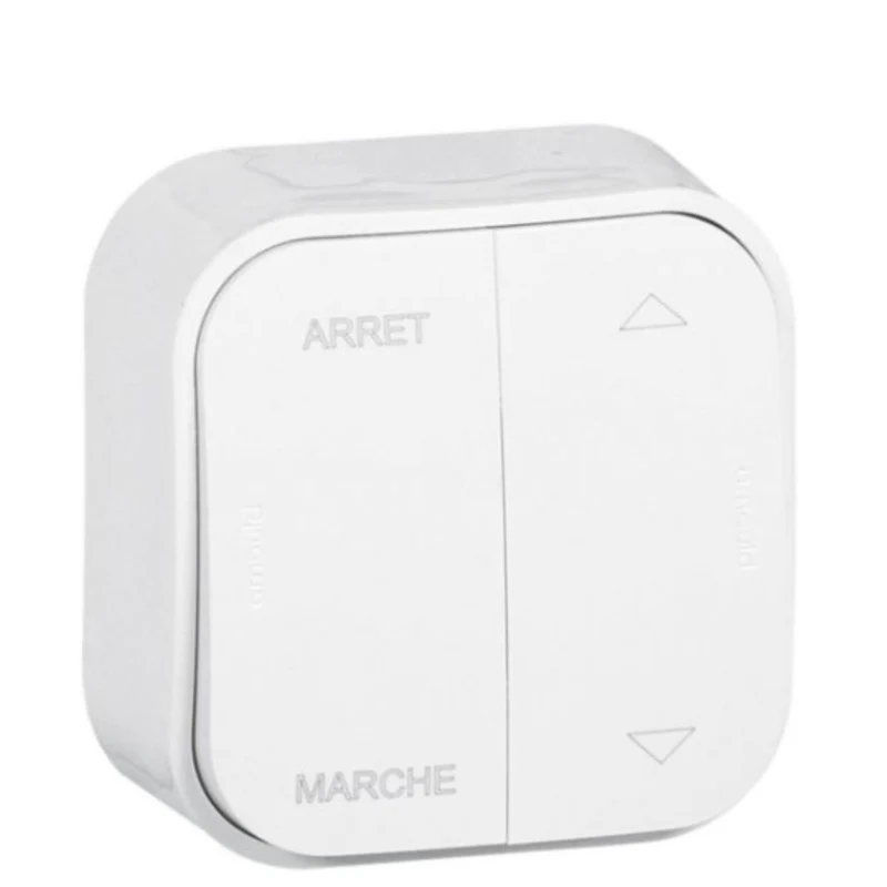 Commande volet roulant Blanc - Profil 3 - Arnould 250V - Arnould