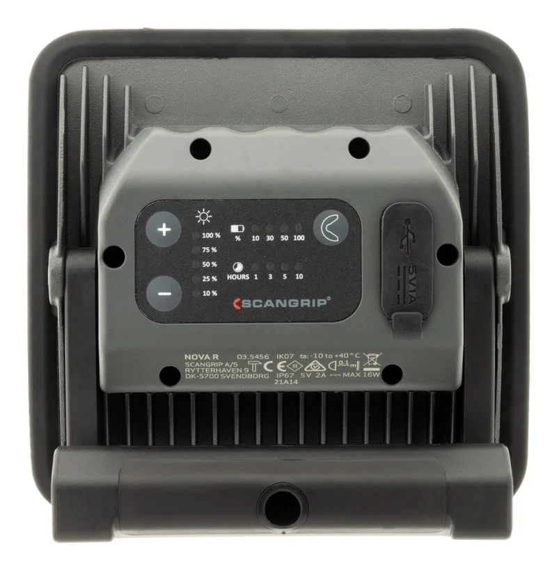 Projecteur LED COB portable et rechargeable avec variateur d'intensité - Scangrip