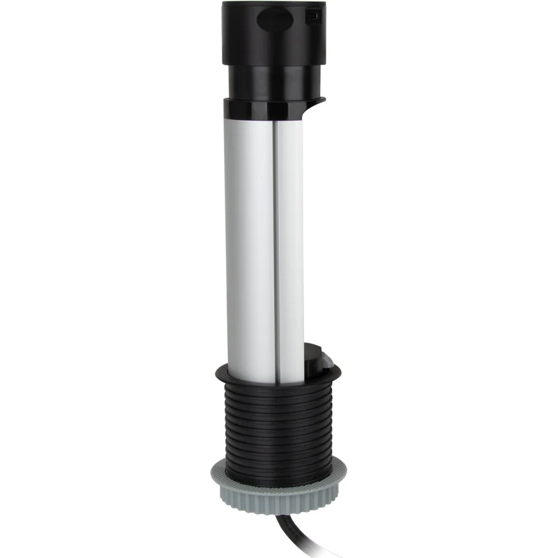 Multiprise escamotable 3x16A + 2 USB - Noir - Otio