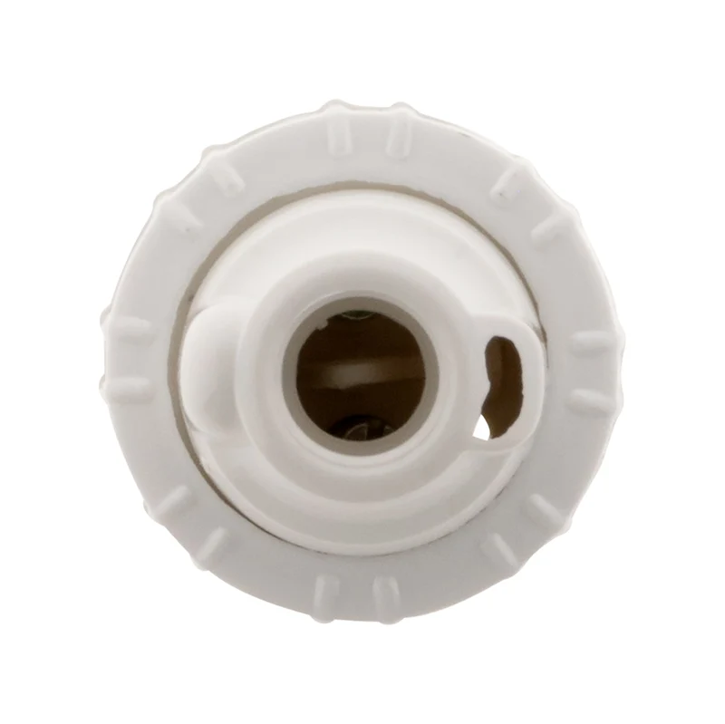 Douille B22 Nylon simple bague - Blanc - Zenitech