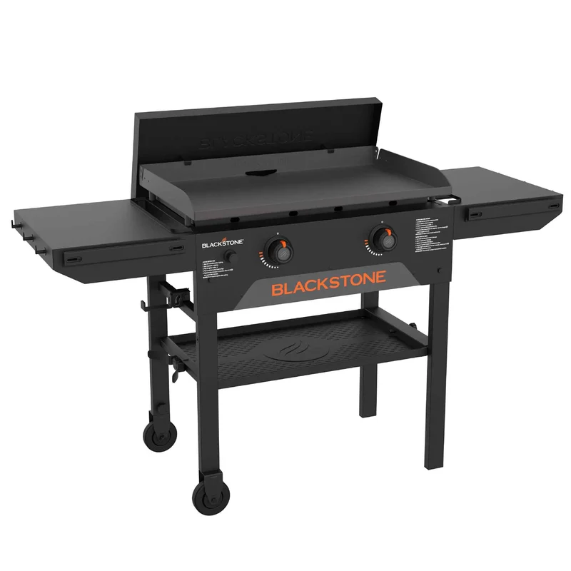 Plaque de cuisson Original Omnivore avec couvercle rigide, 28'' (24 000 BTU)