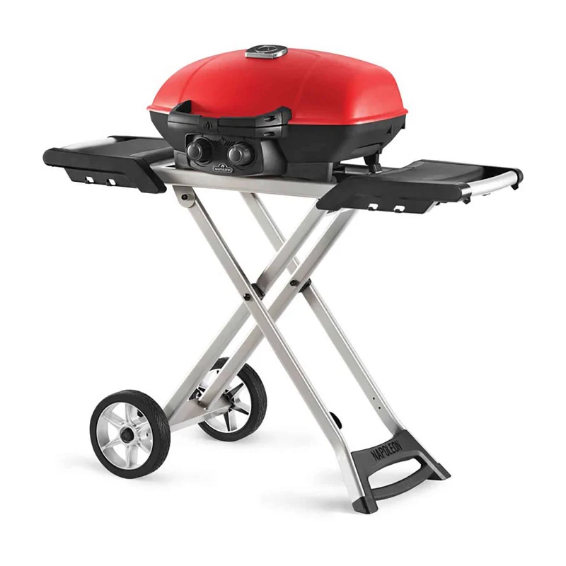 BBQ TravelQ 285X au propane avec chariot pliable et plaque de cuisson, 12 000 BTU
