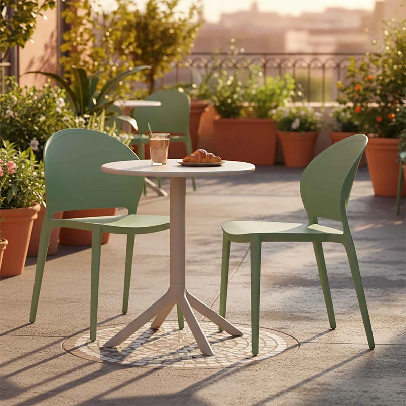 Chaise de terrasses Mist, vert sauge