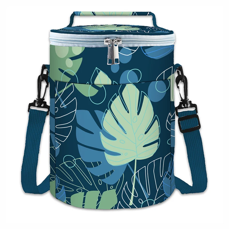 Sac de plage isotherme rond, 7,09" x 9,45"