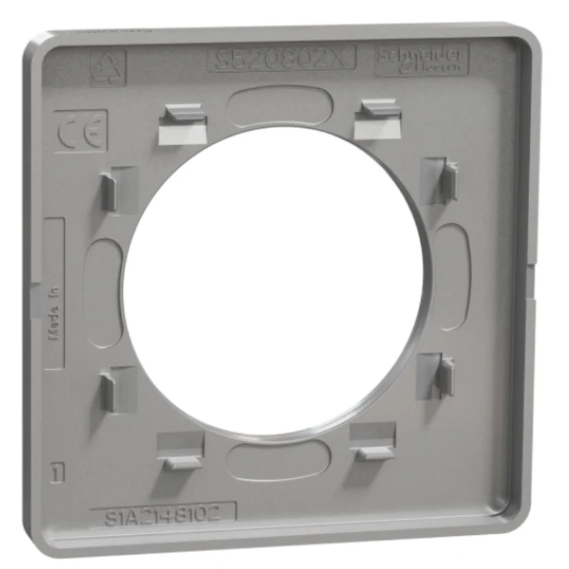 Plaque déco 1 poste - Odace Touch - Schneider