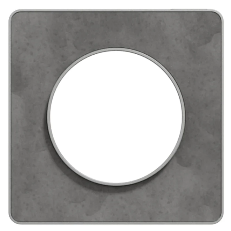 Plaque déco 1 poste - Odace Touch - Schneider