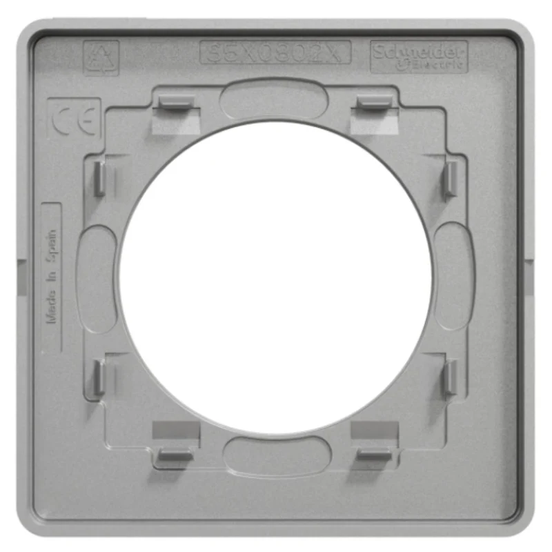 Plaque déco 1 poste - Odace Touch - Schneider