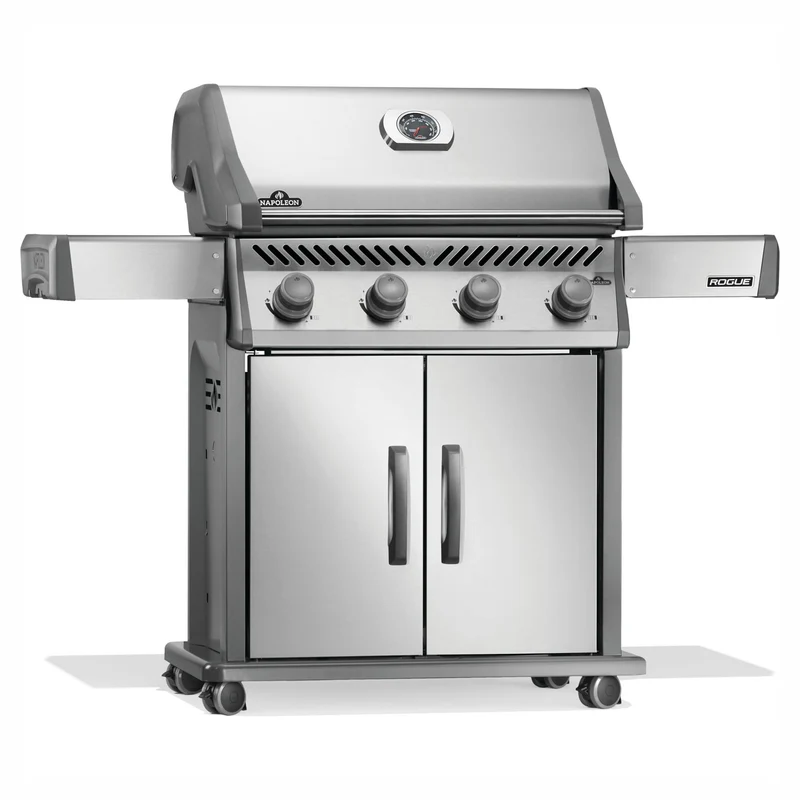 BBQ Rogue 525 au propane à 4 brûleurs, 48 000 BTU (acier inoxydable)