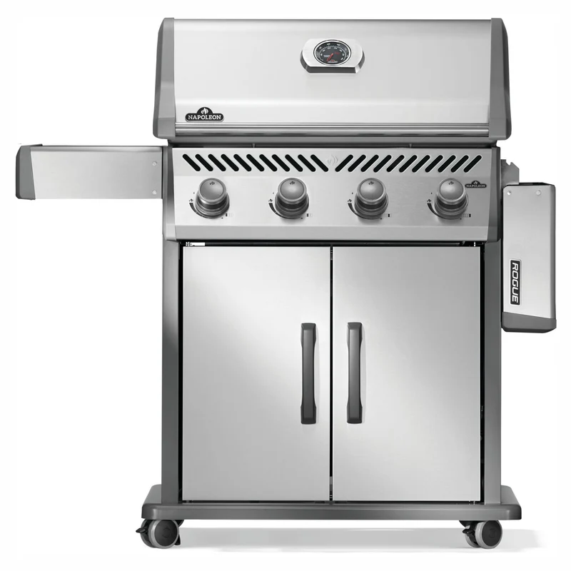 BBQ Rogue 525 au propane à 4 brûleurs, 48 000 BTU (acier inoxydable)