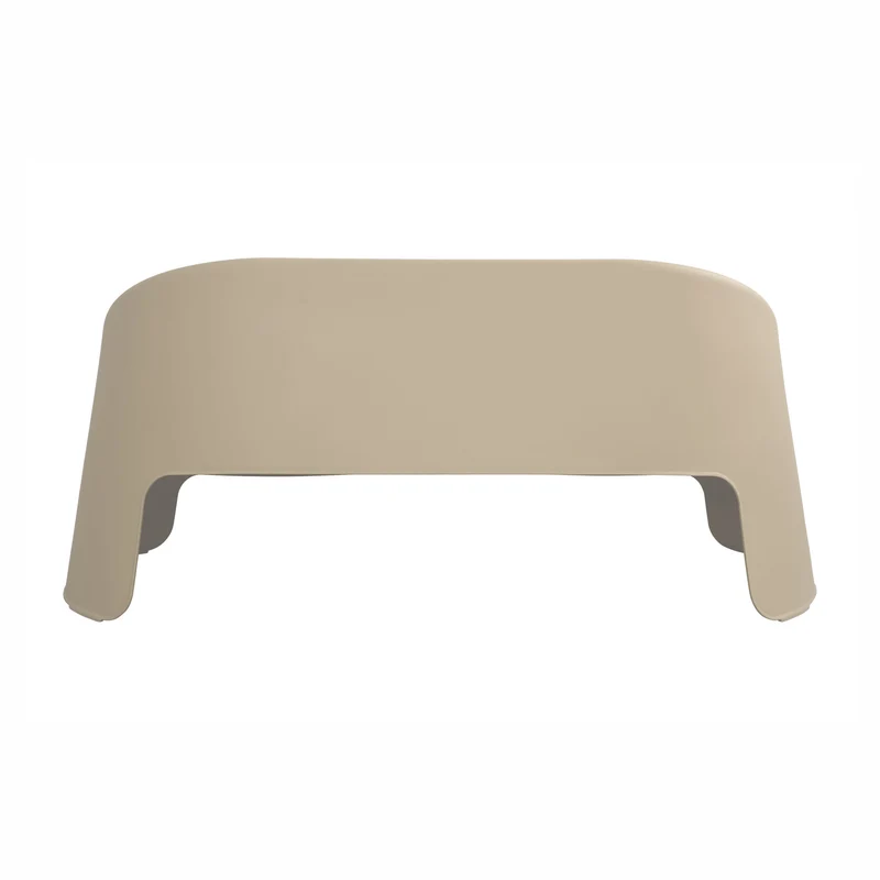 Table basse d'extérieur empilable Bubble, grège