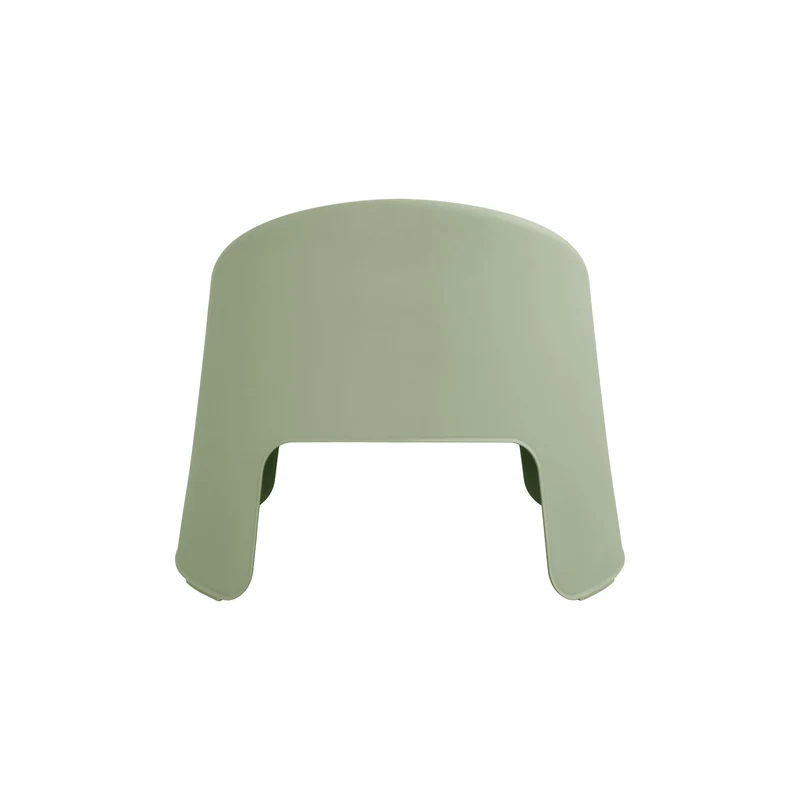 Chaise de terrasses empilable Bubble, vert sauge