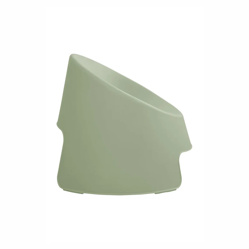 Chaise de terrasses empilable Bubble, vert sauge