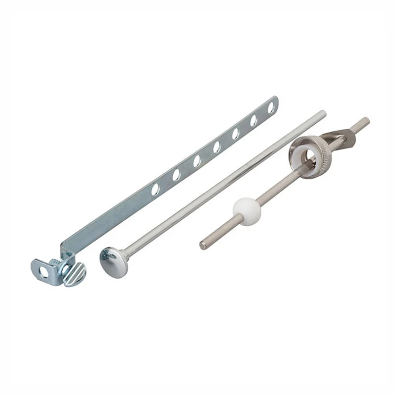 Ensemble de tiges pour bouchon de lavabo escamotable M-Line, chrome