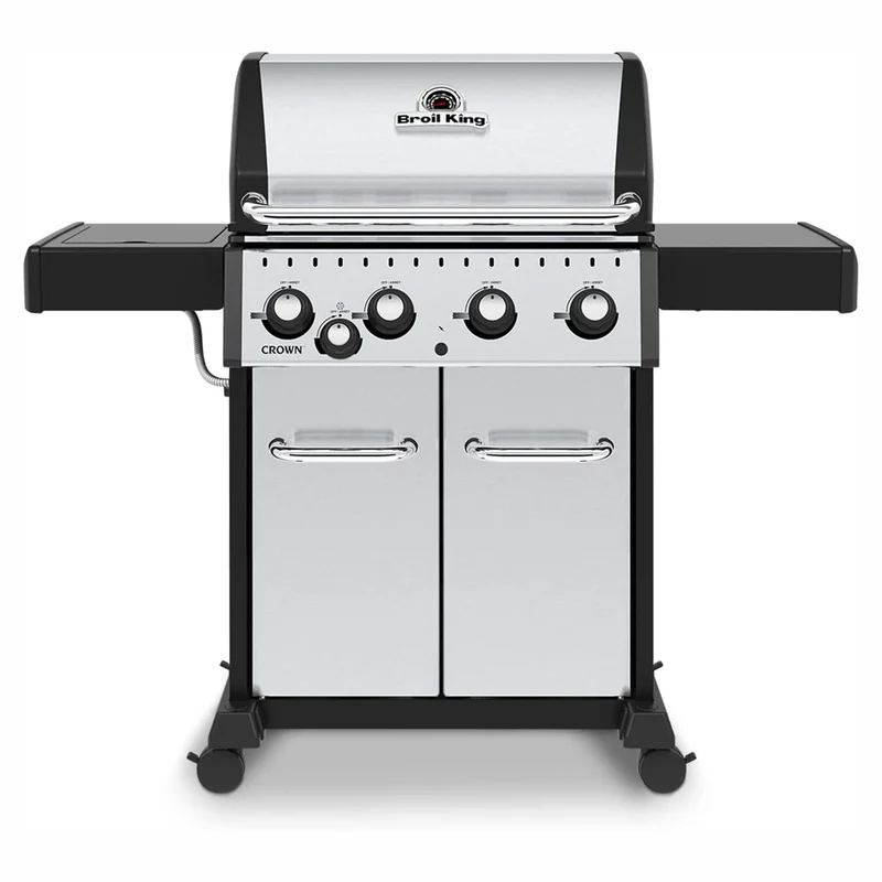 BBQ Broil King Crown S440, 50 000 BTU (acier inoxydable)