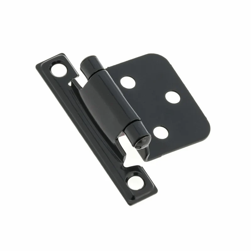 Penture à ressort en métal noir mat, 2 unités