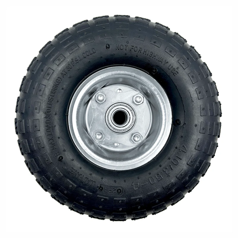 Roue pneumatique de rechange pour diable, 10" x 5/8"