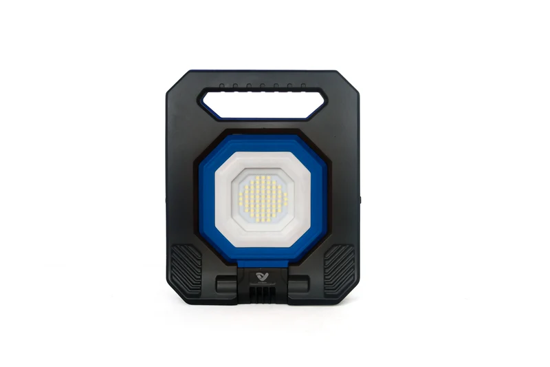 Projecteur de chantier KRAB sans fil 6500K 360° avec USB 1500lm - Voltman