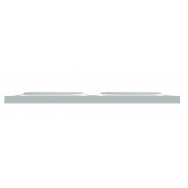 Plaque 2 postes H/V entraxe 71 mm - Odace Styl - Schneider