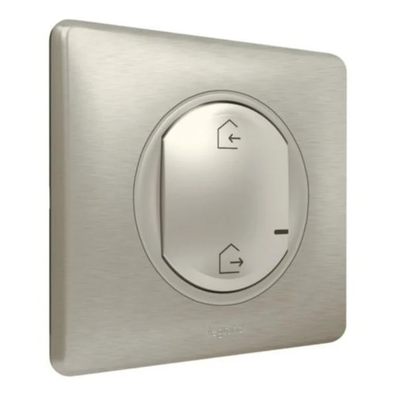 Commande générale sans fil Départ/Arrivée pour installation connectée - Céliane with Netatmo titane - Legrand