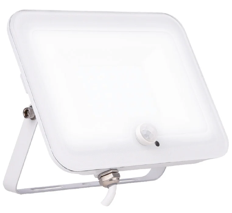 Projecteur plat + détecteur de mouvement IP65 - Voltman