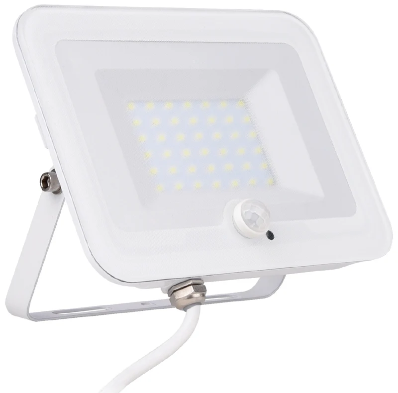 Projecteur plat + détecteur de mouvement IP65 - Voltman