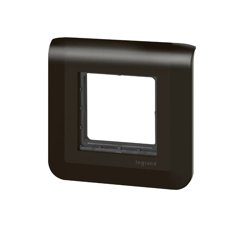 Plaque de finition avec support (vis) 2 modules - Mosaic - Legrand