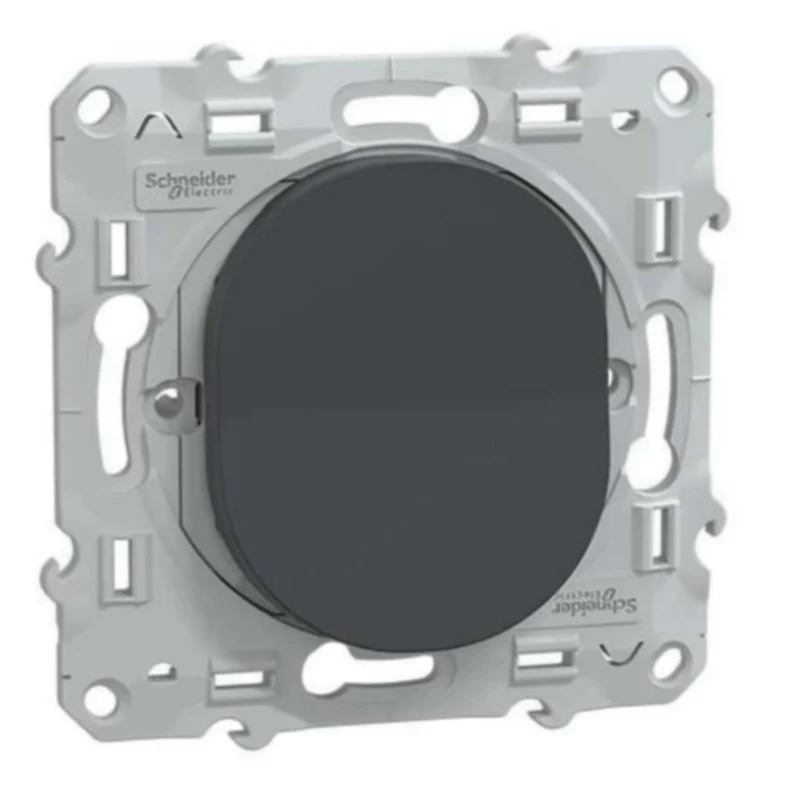 Bouton poussoir fermeture 10A - Ovalis - Schneider