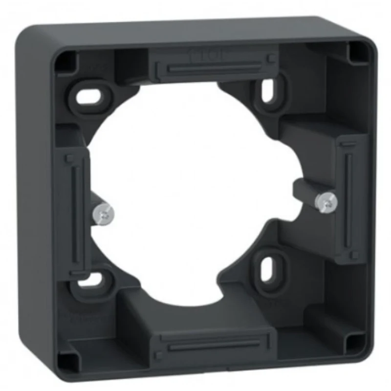Boîte saillie 36 mm 1 poste pour appareillage - Ovalis - Schneider