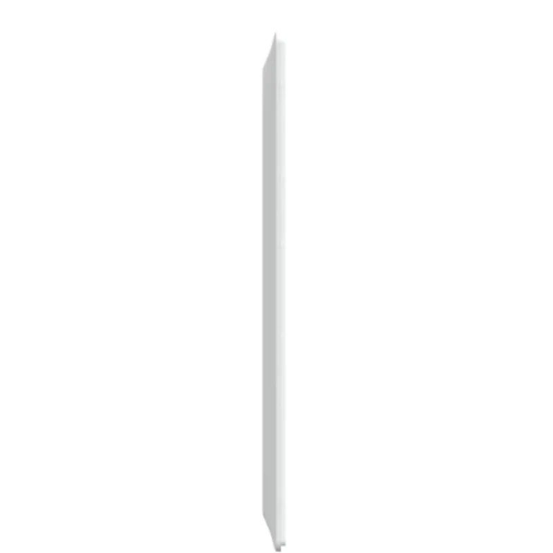 Plaque finition 3 postes verticale entraxe 71 mm - Ovalis - Schneider