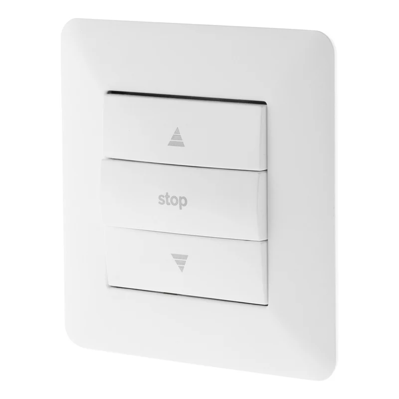 Commande volets roulants 10A - 2300W - Blanc - Artezo - Zenitech