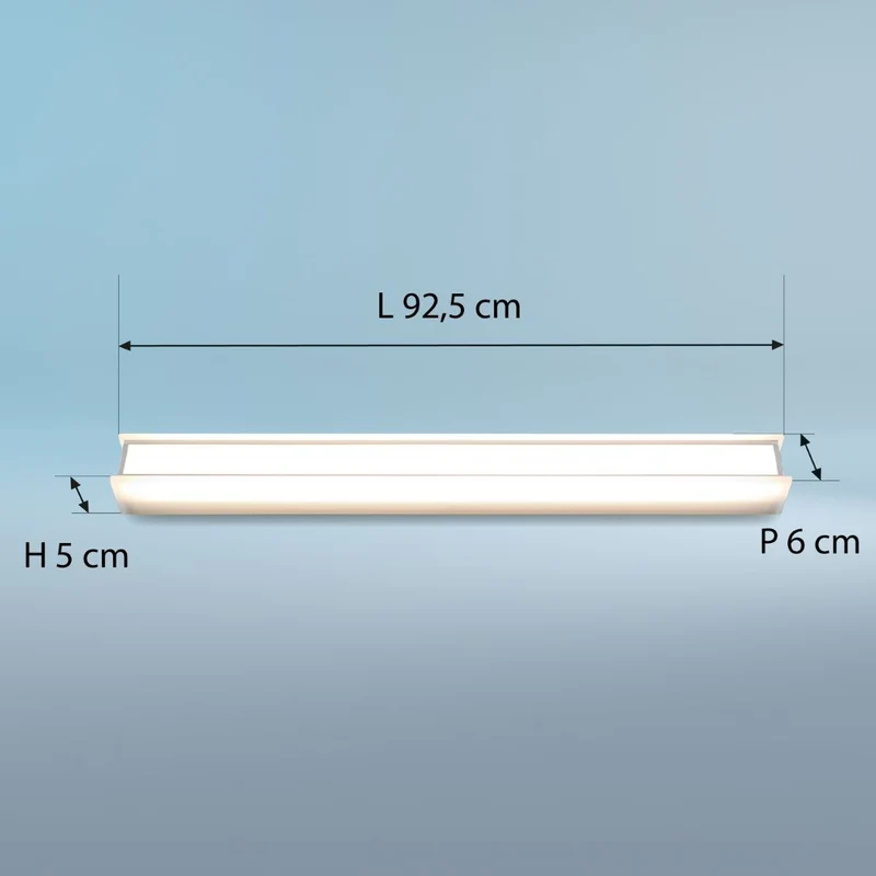 Réglette spécial Salle de Bains IP44 (90cm 120W 900lm 4000K) - Voltman