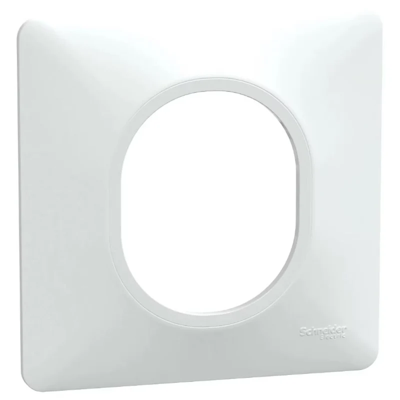 Plaque finition 1 poste - Ovalis - Schneider