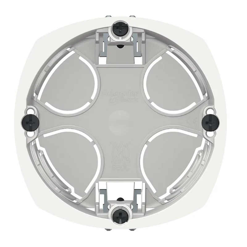 Boîte encastrement 67mm prof. 40mm 1 poste - Multifix - Schneider
