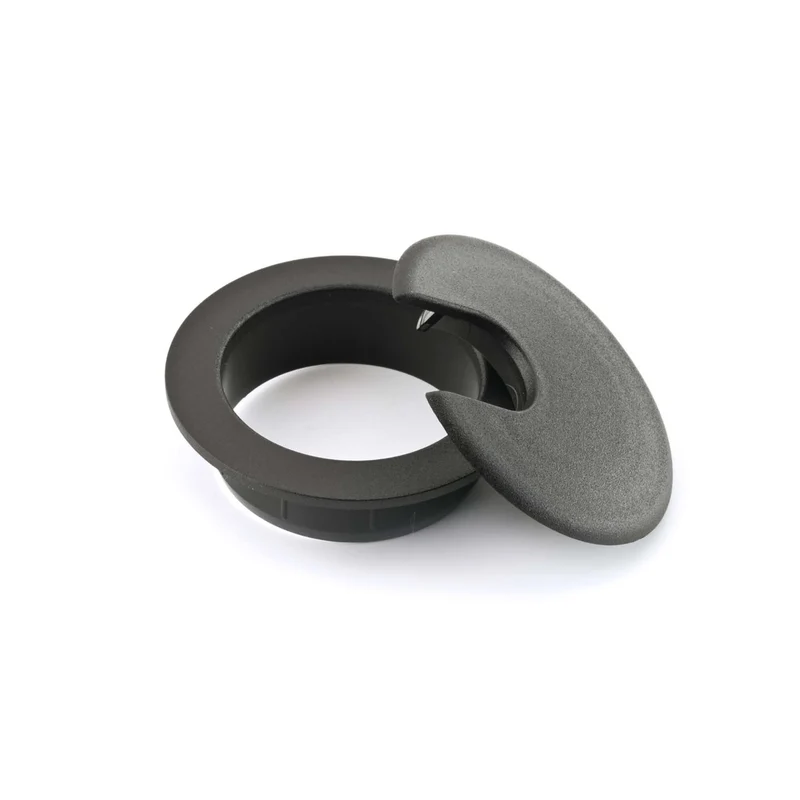 Passe-fils circulaire, noir