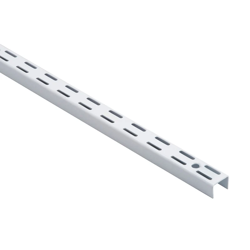 Crémaillère blanche et double, 40''