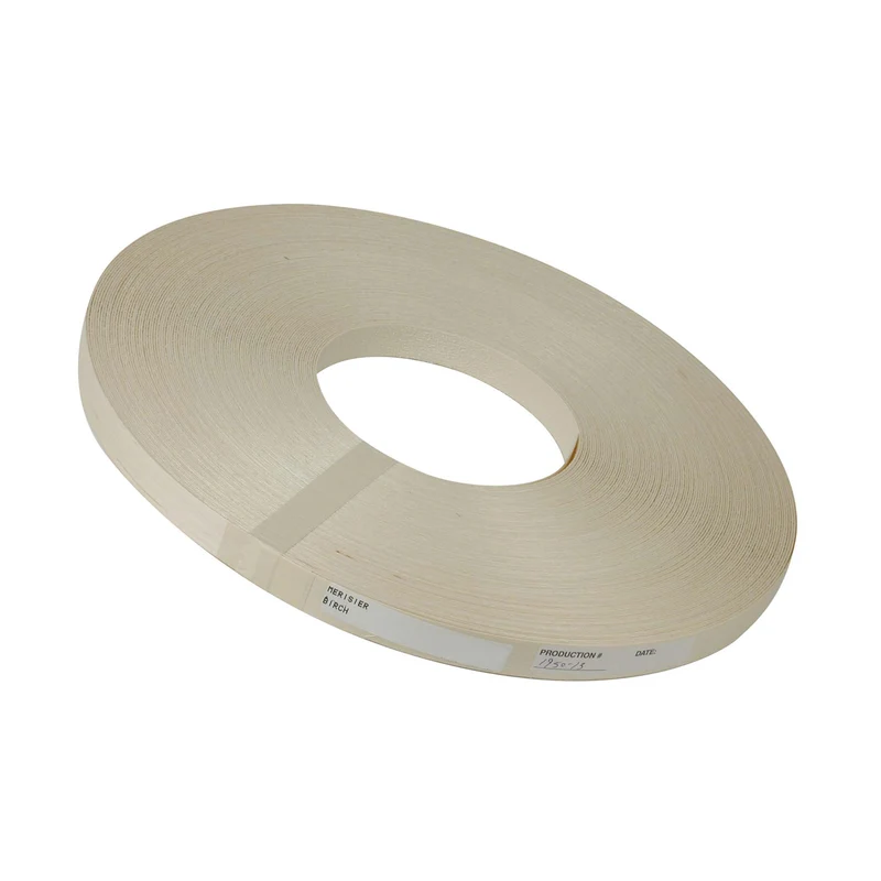 Bande de chant en merisier blanc, 7/8" x 250'