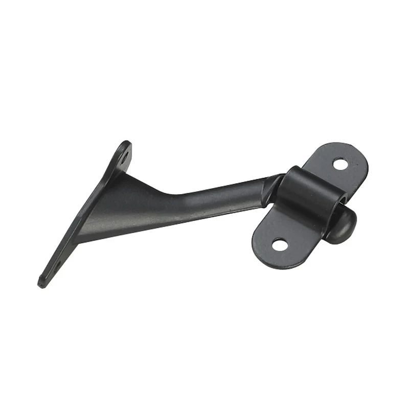 Support noir pour main courante, 2-1/4''